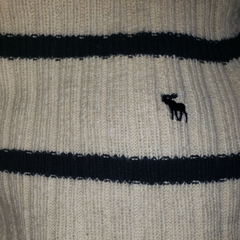 Abercrombie stripe turtleneck size S - Picture 8 of 10